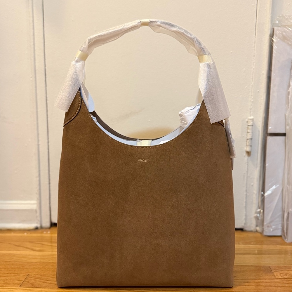 Coach Brooklyn 39 Shoulder Bag in Cedar Suede